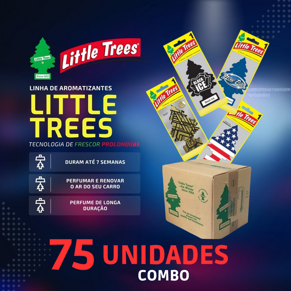 COMBO - LITLE TREES - 75 UNIDADES