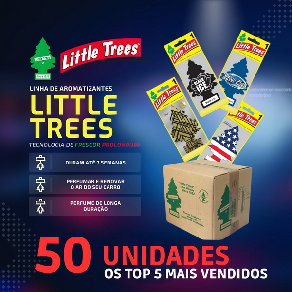 OS TOP 5 - Little Trees - 50 UNIDADES