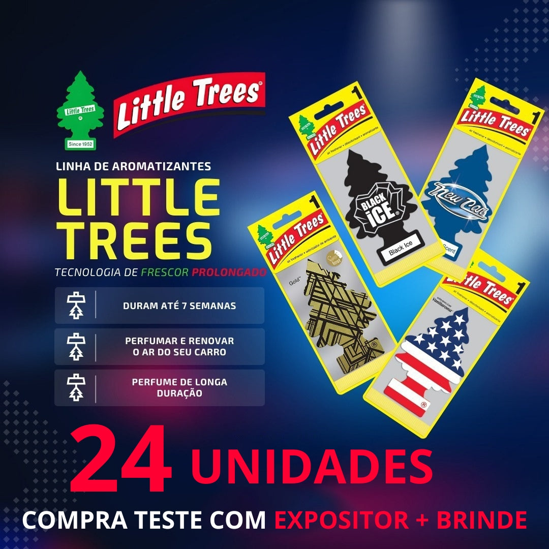 COMPRA TESTE - 24 Little Trees + Expositor + Caneca